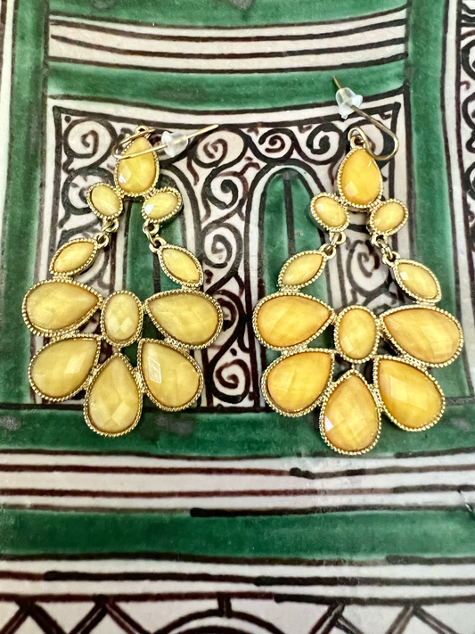 Vintage 1980s-90s Chandelier Earrings